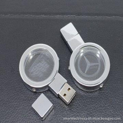 Crystal USB Flash Drives